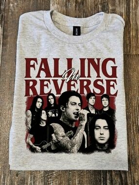 Falling In Reverse Shirt Rock Music Popular Band Tee